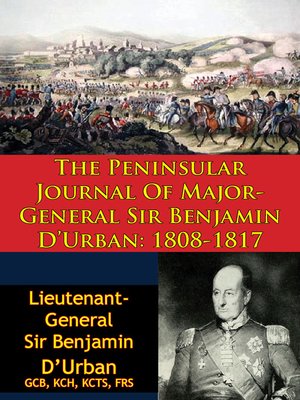 cover image of The Peninsular Journal of Major-General Sir Benjamin D'Urban